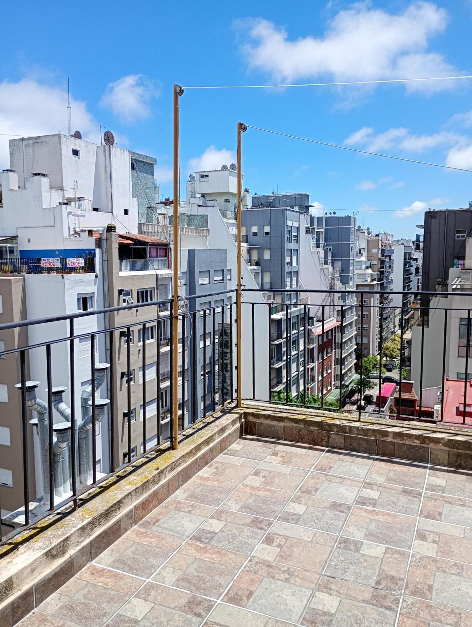 Apartamento Excelente Departamento Con Balcon Terraza *